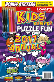 Kids Bumper Puzzle Fun Annual Magazine