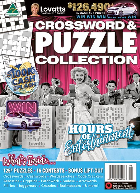 Crossword & Puzzle Collection Solutions - Issue 144 - Lovatts Crossword  Puzzles Games & Trivia