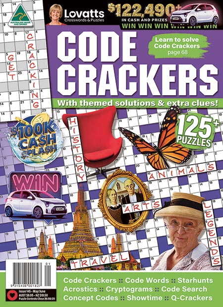 Code cracker deals puzzles