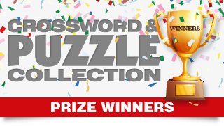 Holiday Crossword Collection Competition Prize Winners
