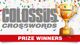 Colossus Crosswords Competition Prize Winners