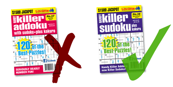 Killer Sudoku - Lovatts Crossword Puzzles Games & Trivia