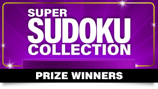 Super Sudoku Collection Competition Prize Winners