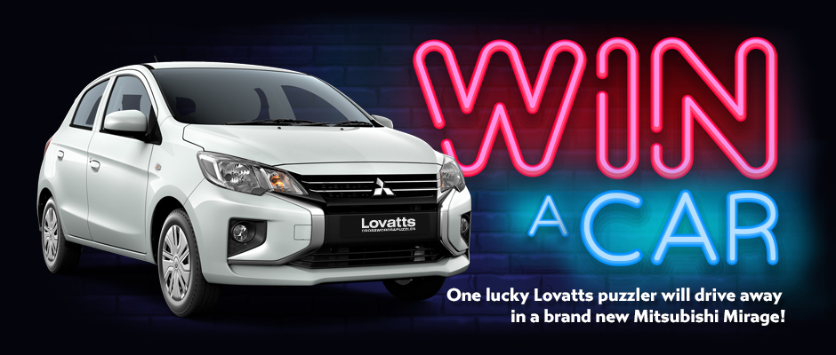 Win A Car With Lovatts Crosswords Puzzles 