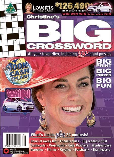 Christine Lovatts BIG Crossword magazine