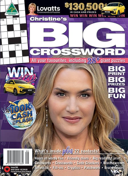 Christine Lovatts BIG Crossword magazine