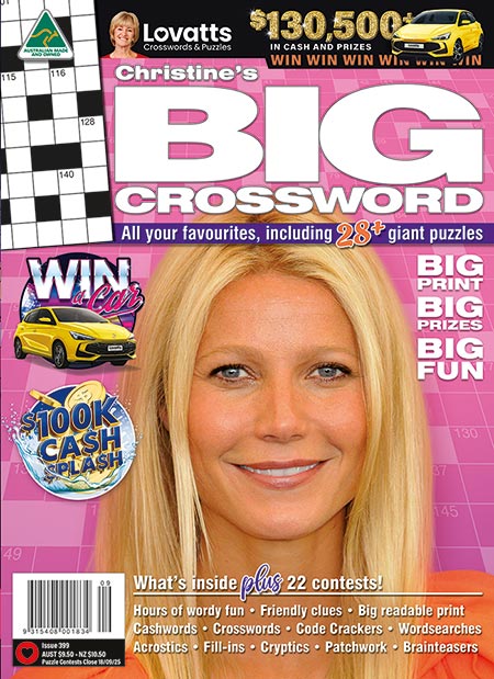Christine Lovatts BIG Crossword magazine