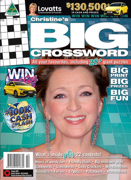 Christine Lovatts BIG Crossword magazine