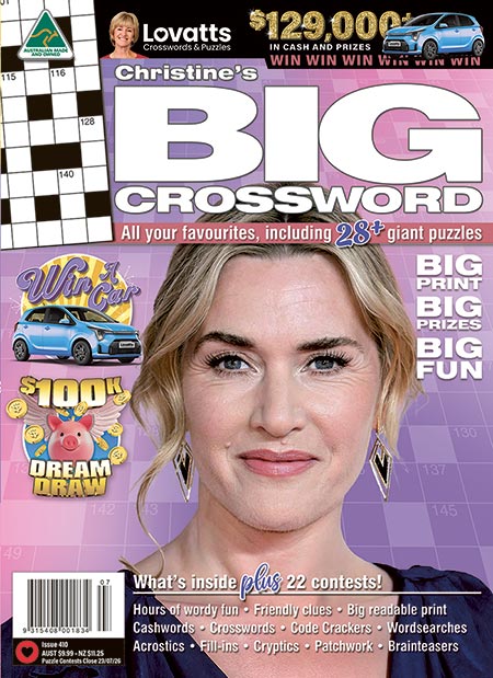 Christine Lovatts BIG Crossword magazine