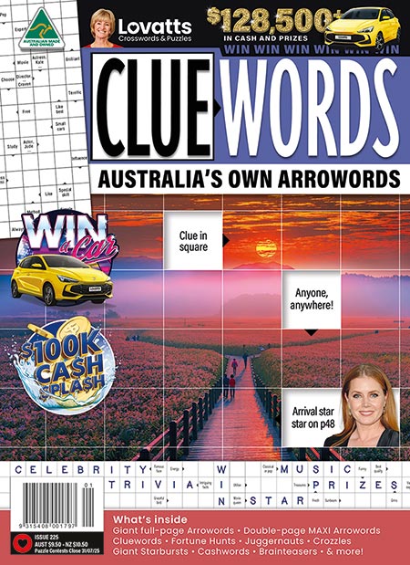 Lovatts Cluewords magazine