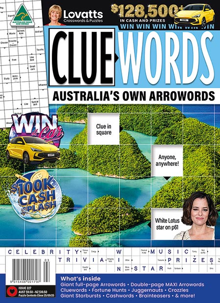 Lovatts Cluewords magazine