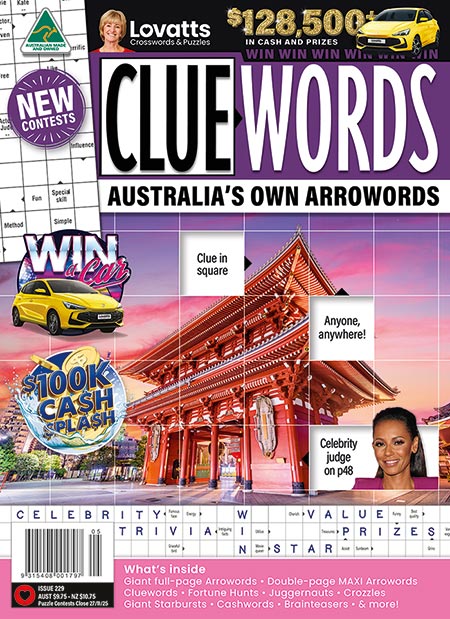 Lovatts Cluewords magazine