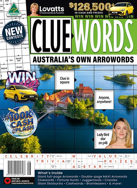 Lovatts Cluewords magazine