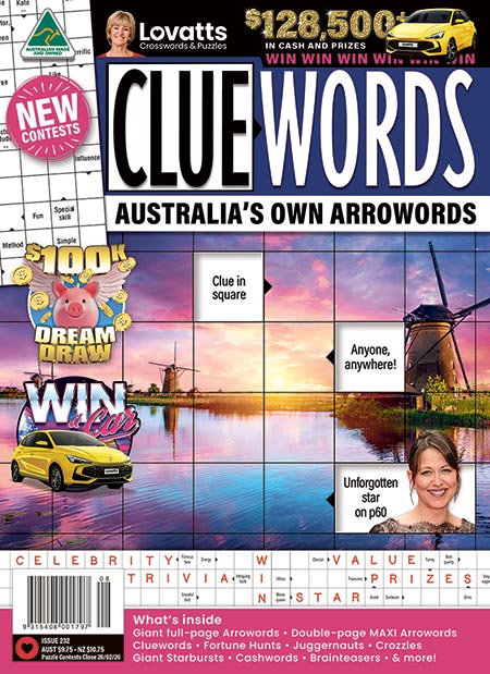 Lovatts Cluewords magazine