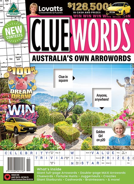 Lovatts Cluewords magazine