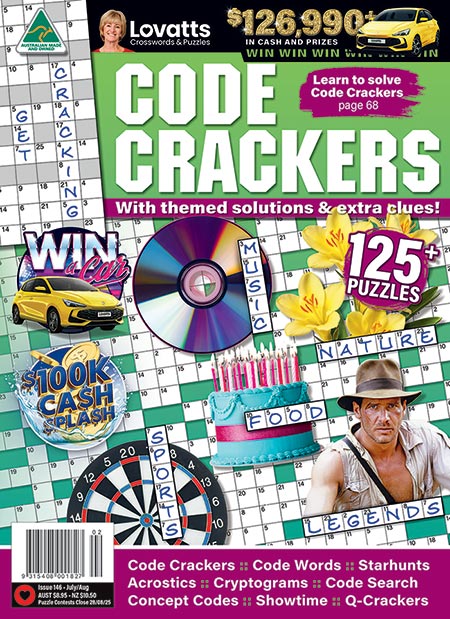 Lovatts Code Crackers magazine