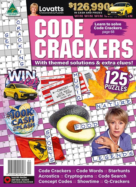 Lovatts Code Crackers magazine