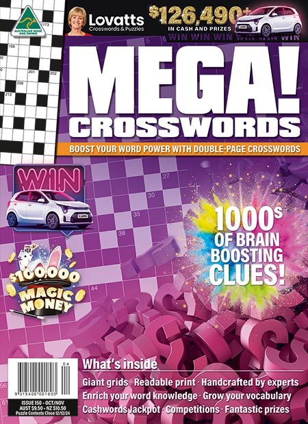 Lovatts MEGA! Crosswords® magazine