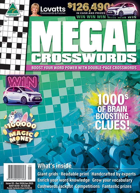 Lovatts MEGA! Crosswords® magazine
