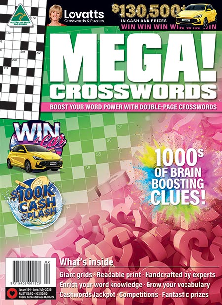 Lovatts MEGA! Crosswords® magazine