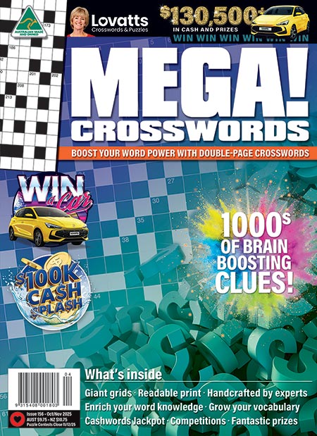 Lovatts MEGA! Crosswords® magazine