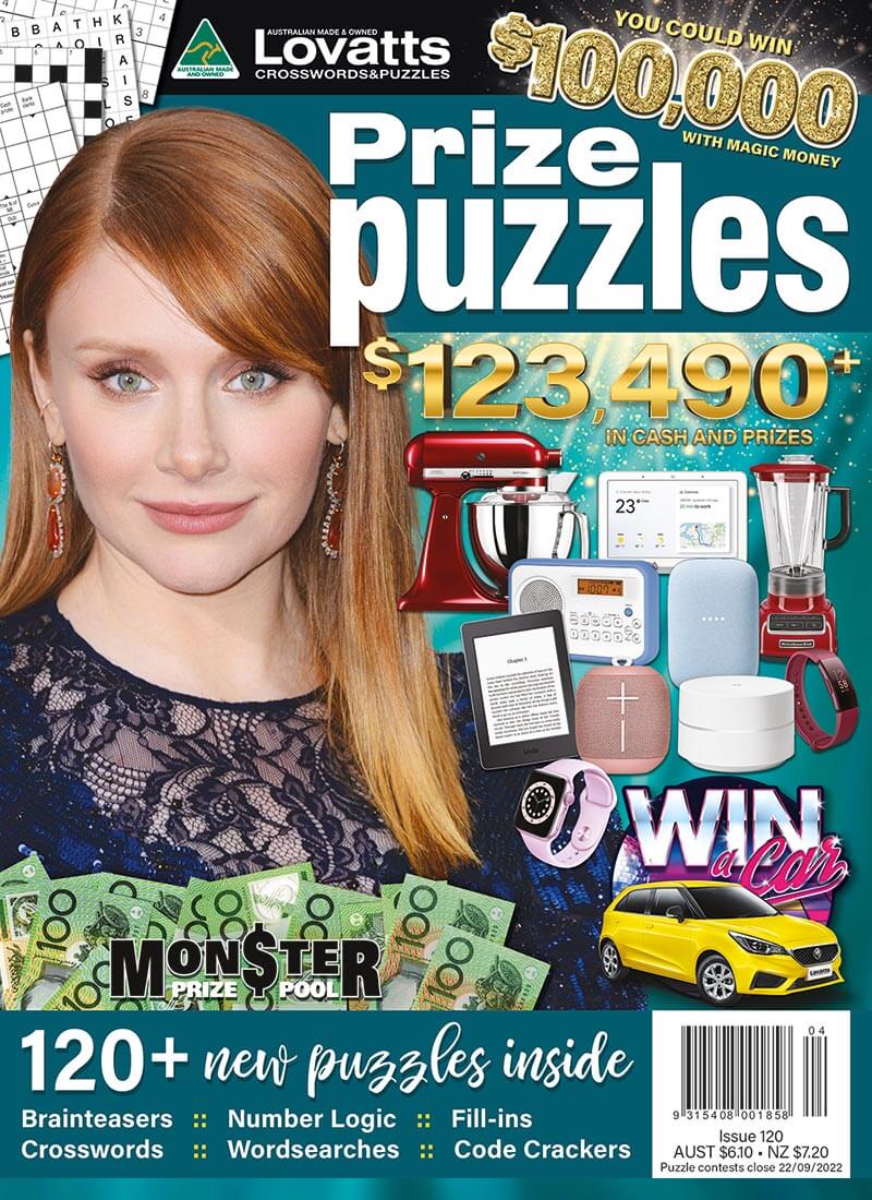Prize Puzzles magazine by Lovatts