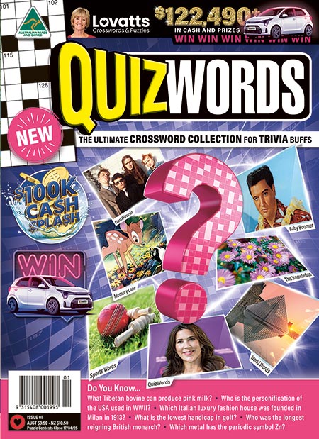 Lovatts QuizWords magazine