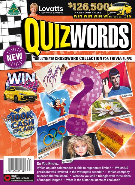 Lovatts QuizWords magazine