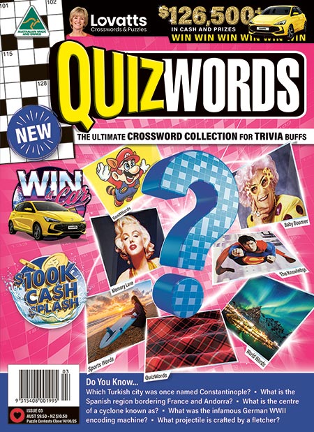 Lovatts QuizWords magazine