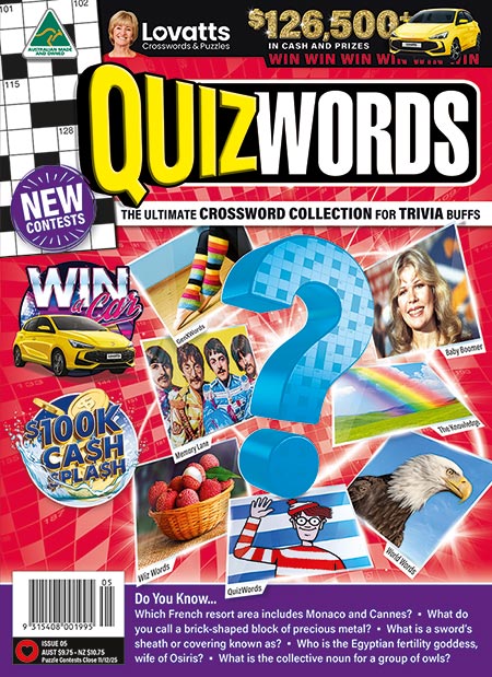 Lovatts QuizWords magazine