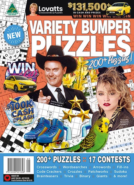 Lovatts Variety Bumper Puzzles magazine