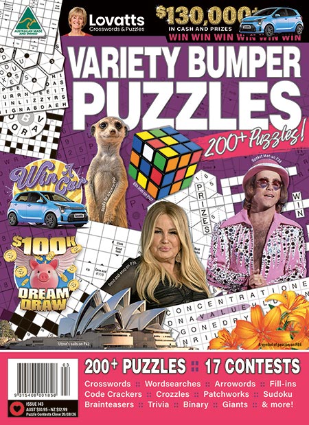 Lovatts Variety Bumper Puzzles magazine