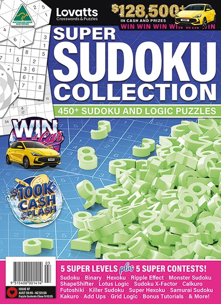 Lovatts Super Sudoku Collection magazine