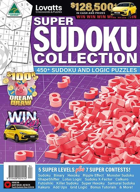 Lovatts Super Sudoku Collection magazine